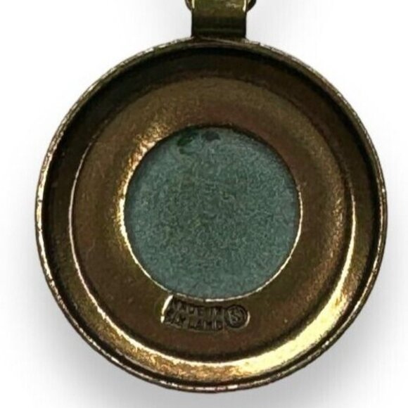 Kalevala Koru Green Granite Bronze 1960's Finland 24" Necklace Vintage - Picture 4 of 5